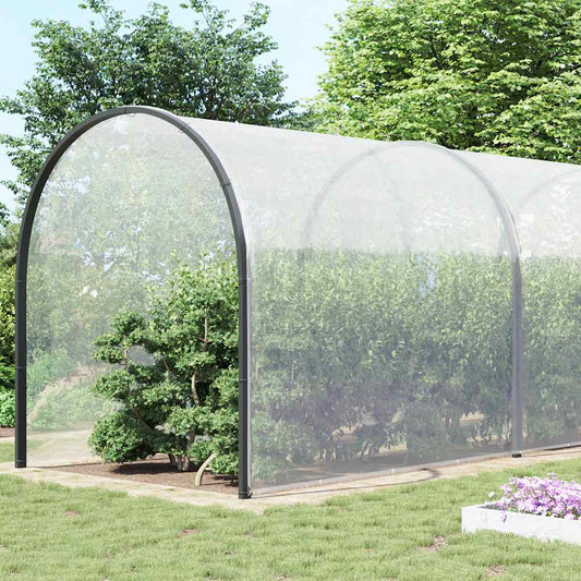 Clear Tarpaulin with Eyelets 10x12 m Polyethylene Clear Tarpaulin with Eyelets 10x12 m Polyethylene