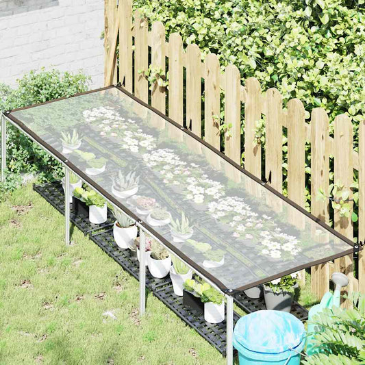 Clear Tarpaulin with Eyelets 1x3 m Polyethylene Clear Tarpaulin with Eyelets 1x3 m Polyethylene