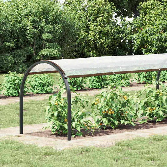 Clear Tarpaulin with Eyelets 1x8 m Polyethylene Clear Tarpaulin with Eyelets 1x8 m Polyethylene