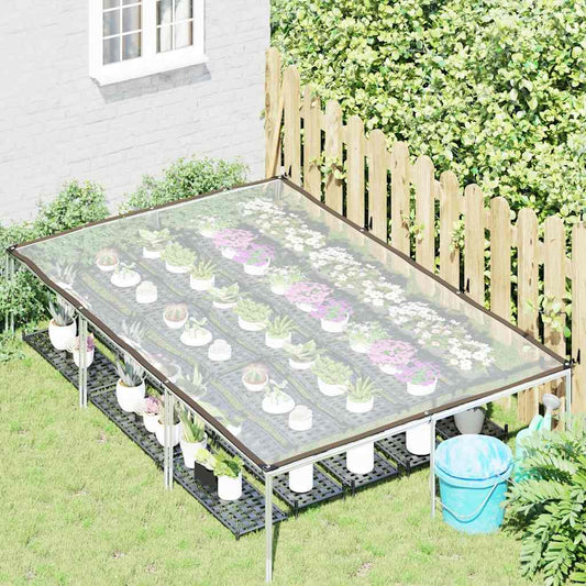 Clear Tarpaulin with Eyelets 2x3 m Polyethylene Clear Tarpaulin with Eyelets 2x3 m Polyethylene