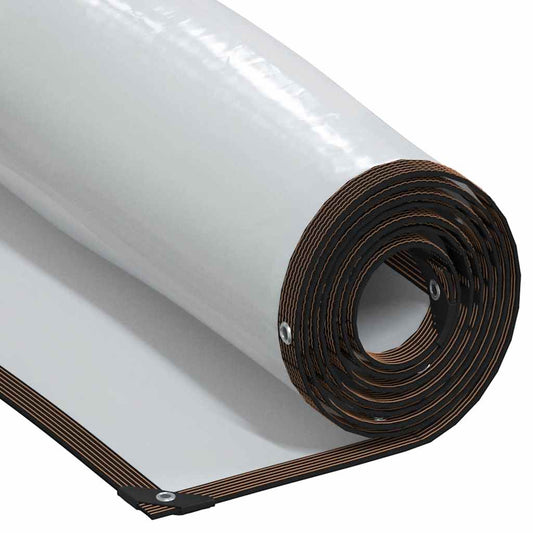 Clear Tarpaulin with Eyelets 8x12 m Polyethylene Clear Tarpaulin with Eyelets 8x12 m Polyethylene