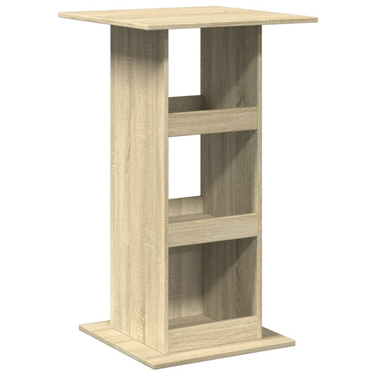 Bar Table with Storage Sonoma Oak 60x60x102 cm Engineered Wood Bar Table with Storage Sonoma Oak 60x60x102 cm Engineered Wood