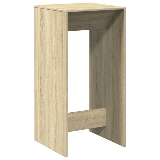 Bar Table Sonoma Oak 51x50x103,5 cm Engineered Wood Bar Table Sonoma Oak 51x50x103,5 cm Engineered Wood