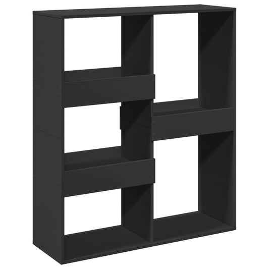 Book Cabinet/Room Divider Black 100x33x115 cm Book Cabinet/Room Divider Black 100x33x115 cm