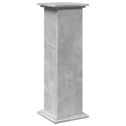 Display Stand with Storage Concrete Grey 31x30x90 cm Engineered Wood Display Stand with Storage Concrete Grey 31x30x90 cm Engineered Wood