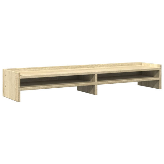 Monitor Stand Sonoma Oak 100x24x16 cm Engineered Wood Monitor Stand Sonoma Oak 100x24x16 cm Engineered Wood