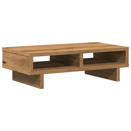 Monitor Stand Artisian Oak 50x27x15 cm Engineered Wood Monitor Stand Artisian Oak 50x27x15 cm Engineered Wood