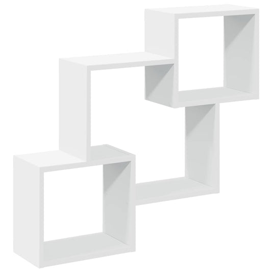 Wall Cabinet 78x18x71 cm White Engineered Wood Wall Cabinet 78x18x71 cm White Engineered Wood