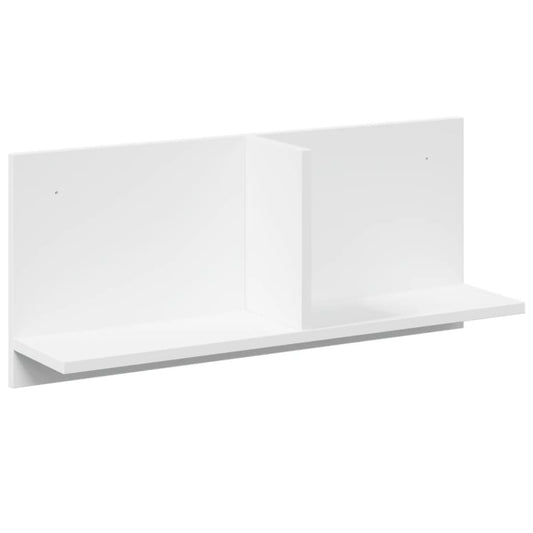 Wall Cabinet 70x16.5x30 cm White Engineered Wood Wall Cabinet 70x16.5x30 cm White Engineered Wood