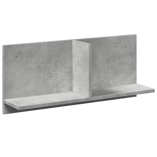 Wall Cabinet 70x16.5x30 cm Concrete Grey Engineered Wood Wall Cabinet 70x16.5x30 cm Concrete Grey Engineered Wood