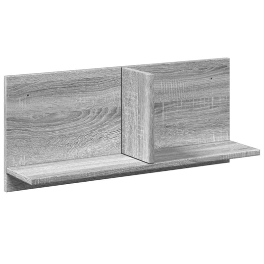 Wall Cabinet 70x16.5x30 cm Grey Sonoma Engineered Wood Wall Cabinet 70x16.5x30 cm Grey Sonoma Engineered Wood