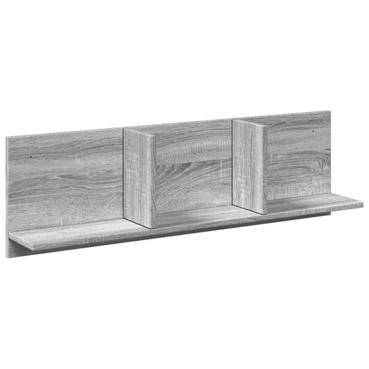 Wall Cabinet 100x16.5x30 cm Grey Sonoma Engineered Wood Wall Cabinet 100x16.5x30 cm Grey Sonoma Engineered Wood