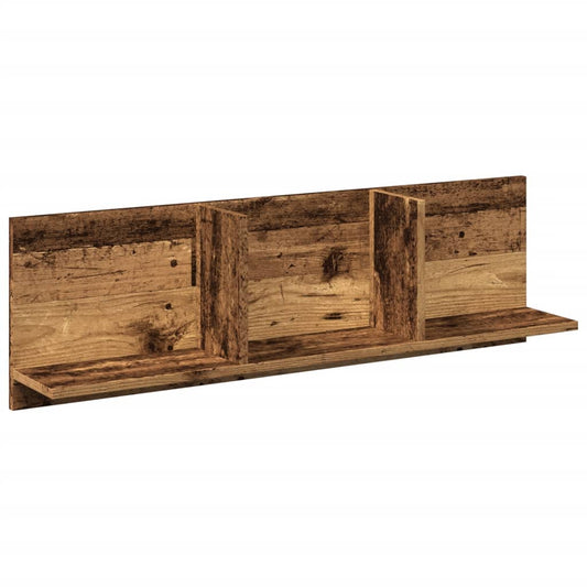 Wall Cabinet 100x16.5x30 cm Old Wood Engineered Wood Wall Cabinet 100x16.5x30 cm Old Wood Engineered Wood