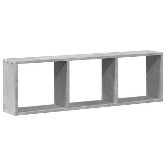 Wall Cabinet 100x16x30 cm Concrete Grey Engineered Wood Wall Cabinet 100x16x30 cm Concrete Grey Engineered Wood