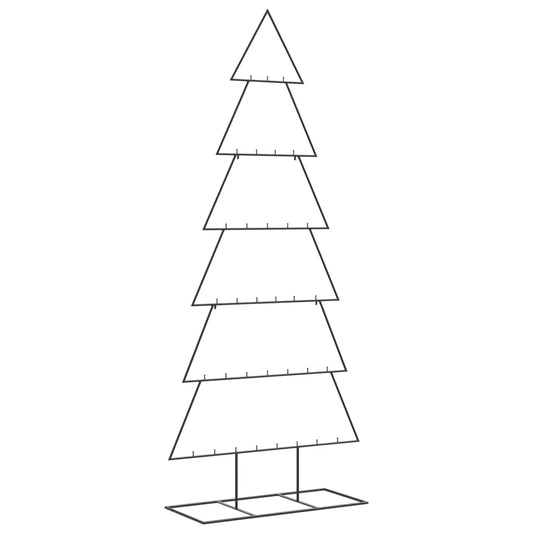 Metal Christmas Tree for Decoration Black 180 cm Metal Christmas Tree for Decoration Black 180 cm