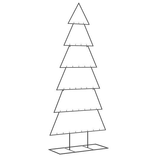 Metal Christmas Tree for Decoration Black 180 cm Metal Christmas Tree for Decoration Black 180 cm