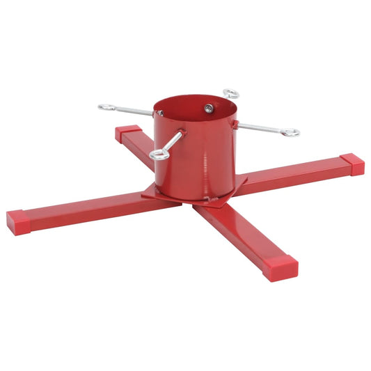 Christmas Tree Stand Red 61x61x15.5 cm Christmas Tree Stand Red 61x61x15.5 cm