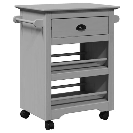 Kitchen Trolley BODO Grey 67.5x45x80 cm Kitchen Trolley BODO Grey 67.5x45x80 cm