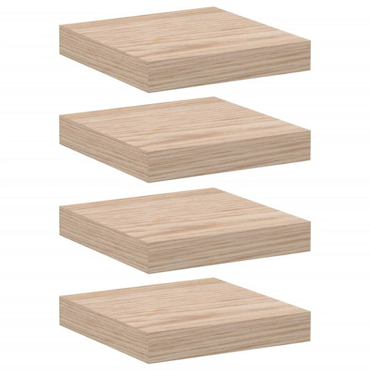 Floating Shelves 4 pcs 23x23.5x4 cm Engineered Wood Floating Shelves 4 pcs 23x23.5x4 cm Engineered Wood