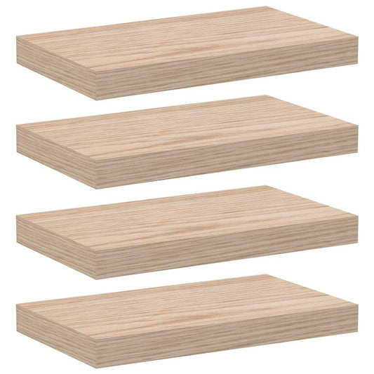 Floating Shelves 4 pcs 40x23.5x4 cm Engineered Wood Floating Shelves 4 pcs 40x23.5x4 cm Engineered Wood