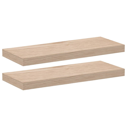 Floating Shelves 2 pcs 60x23.5x4 cm Engineered Wood Floating Shelves 2 pcs 60x23.5x4 cm Engineered Wood