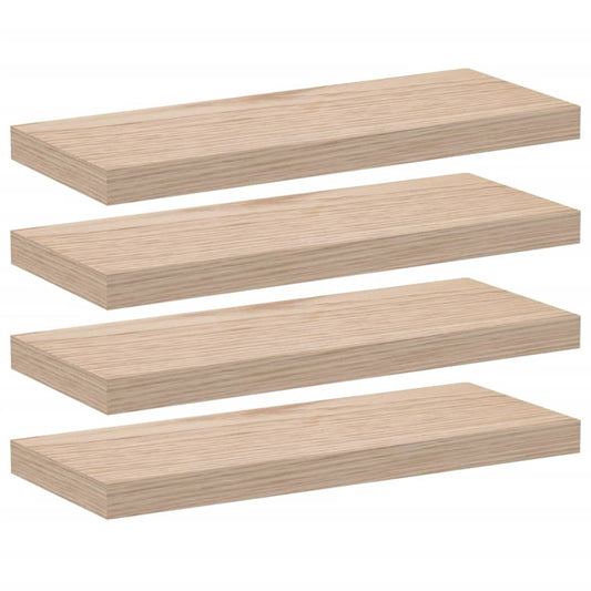 Floating Shelves 4 pcs 60x23,5x4 cm Engineered Wood Floating Shelves 4 pcs 60x23,5x4 cm Engineered Wood
