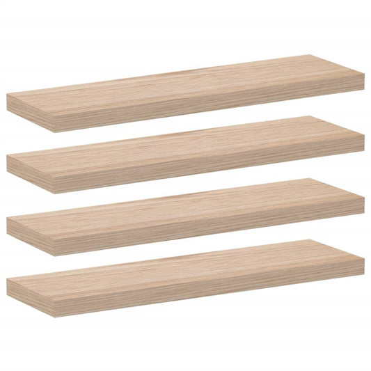 Floating Shelves 4 pcs 80x23.5x4 cm Engineered Wood Floating Shelves 4 pcs 80x23.5x4 cm Engineered Wood