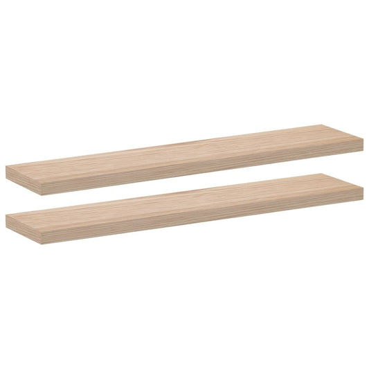 Floating Shelves 2 pcs 110x23.5x4 cm Engineered Wood Floating Shelves 2 pcs 110x23.5x4 cm Engineered Wood