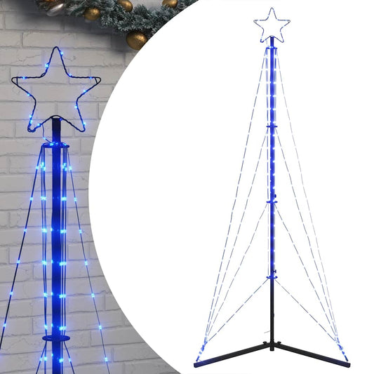 LED Christmas Tree 363 LEDs Blue 182 cm LED Christmas Tree 363 LEDs Blue 182 cm
