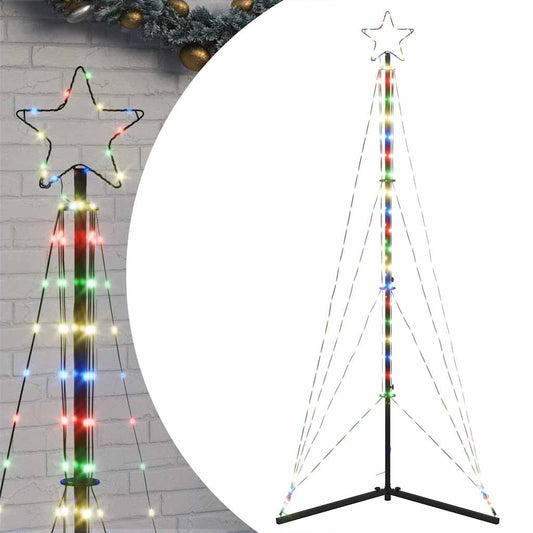 LED Christmas Tree 363 LEDs Colorful 182 cm LED Christmas Tree 363 LEDs Colorful 182 cm