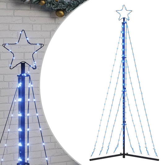 LED Christmas Tree 339 LEDs Blue 187 cm LED Christmas Tree 339 LEDs Blue 187 cm
