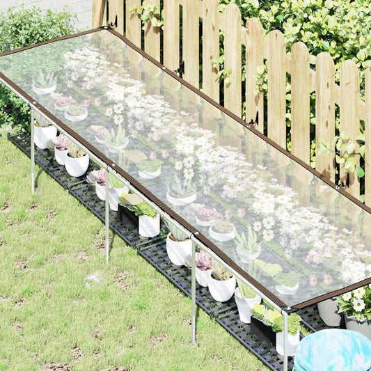 Plant Cover | Transparent and black | Polyethylene | 1 x 4 m | Foldable Plant Cover | Transparent and black | Polyethylene | 1 x 4 m | Foldable