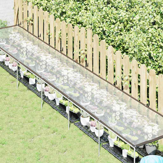 Plant Cover | Transparent and Black | Polyethylene | 1 x 6 m Plant Cover | Transparent and Black | Polyethylene | 1 x 6 m