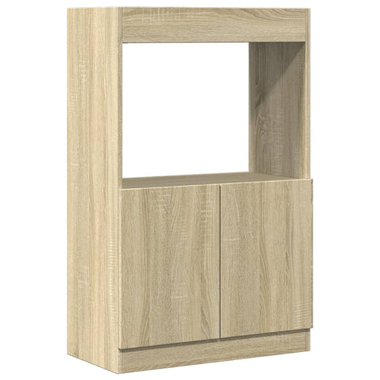 Highboard Sonoma Oak 63x33x100 cm Engineered Wood Highboard Sonoma Oak 63x33x100 cm Engineered Wood