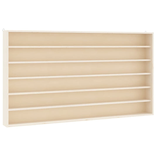 Wooden Collector's Display Case with 6 Shelves 80x8.5x55cm Wooden Collector's Display Case with 6 Shelves 80x8.5x55cm