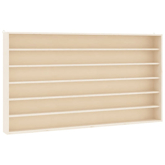 Wooden Collector's Display Case with 6 Shelves 100x9x55 cm Wooden Collector's Display Case with 6 Shelves 100x9x55 cm