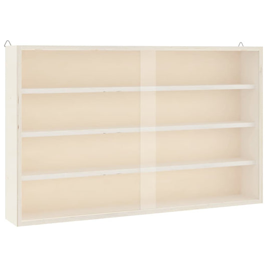 Wooden Collector's Display Case with Doors 60x8.5x37cm Wooden Collector's Display Case with Doors 60x8.5x37cm