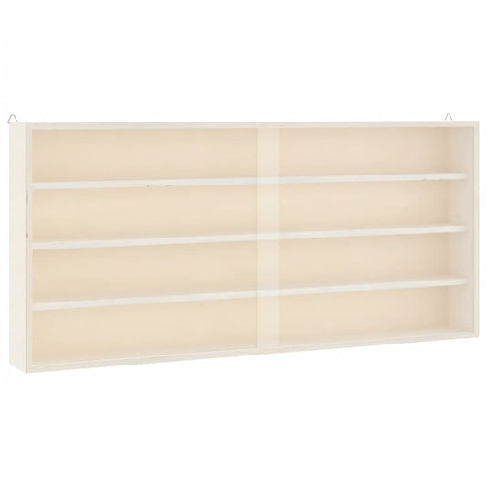 Wooden Collector's Display Case with Doors 80x8.5x37cm Wooden Collector's Display Case with Doors 80x8.5x37cm
