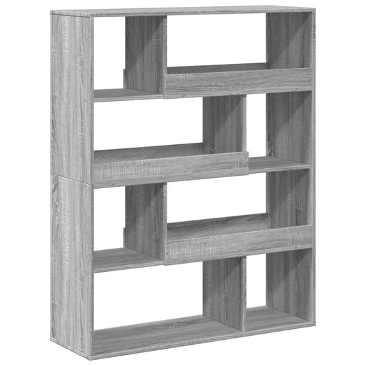 Bookcase Grey Sonoma 100x33x125,5 cm Engineered Wood Bookcase Grey Sonoma 100x33x125,5 cm Engineered Wood