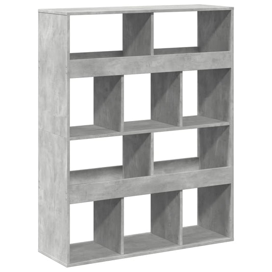 Bookcase Concrete Grey 100x33x125,5 cm Engineered Wood Bookcase Concrete Grey 100x33x125,5 cm Engineered Wood