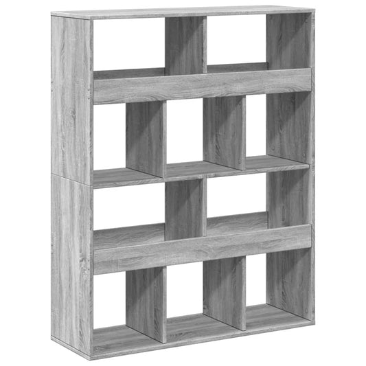 Bookcase Grey Sonoma 100x33x125.5 cm Engineered Wood Bookcase Grey Sonoma 100x33x125.5 cm Engineered Wood