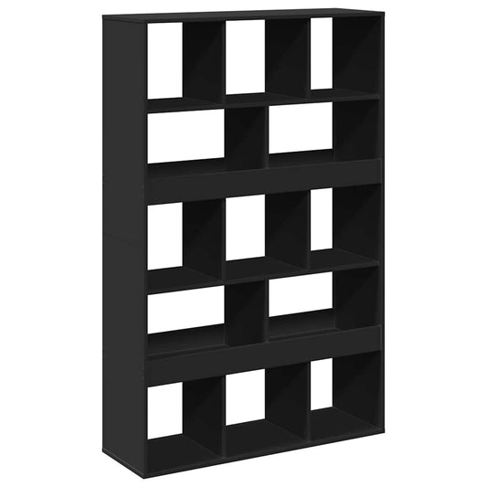 Bookcase Black 100x33x156,5 cm Engineered Wood Bookcase Black 100x33x156,5 cm Engineered Wood