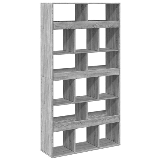 Bookcase Grey Sonoma 100x33x187,5 cm Engineered Wood Bookcase Grey Sonoma 100x33x187,5 cm Engineered Wood