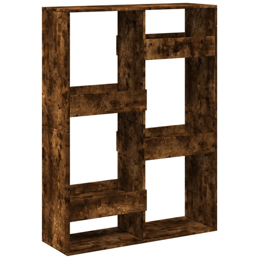 Bookcase Smoked Oak100x33x135 cm Engineered Wood Bookcase Smoked Oak100x33x135 cm Engineered Wood