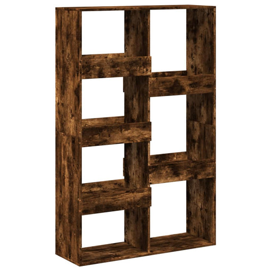 Bookcase Smoked Oak 100x33x155,5 cm Engineered Wood Bookcase Smoked Oak 100x33x155,5 cm Engineered Wood