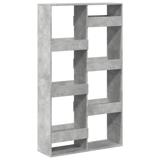 Bookcase Concrete Grey 100x33x175 cm Engineered Wood Bookcase Concrete Grey 100x33x175 cm Engineered Wood