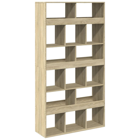 Room Divider Sonoma Oak 100x33x187.5 cm Engineered Wood Room Divider Sonoma Oak 100x33x187.5 cm Engineered Wood