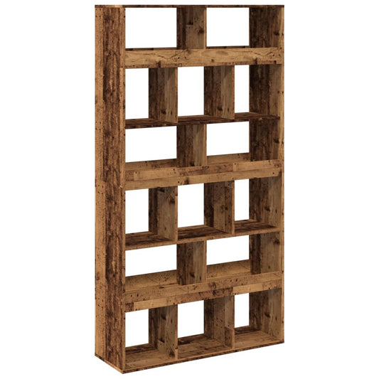 Room Divider Old Wood 100x33x187.5 cm Engineered Wood Room Divider Old Wood 100x33x187.5 cm Engineered Wood