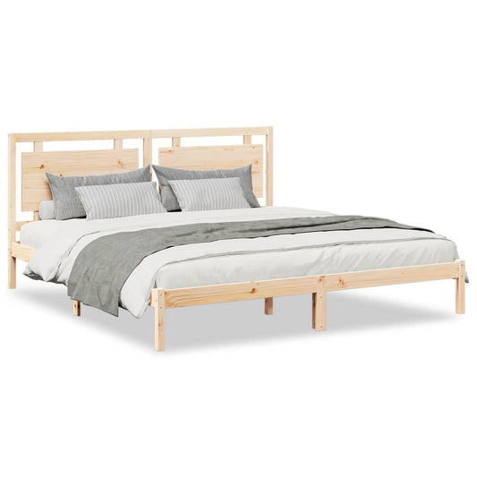 Extra Long Bed Frame without MattressĀ 180x210 cm Solid Wood Extra Long Bed Frame without MattressĀ 180x210 cm Solid Wood