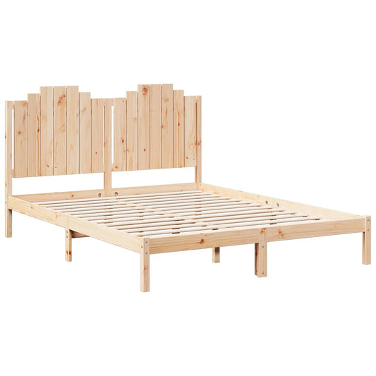 Extra Long Bed Frame without Mattress 160x220 cm Solid Wood Extra Long Bed Frame without Mattress 160x220 cm Solid Wood